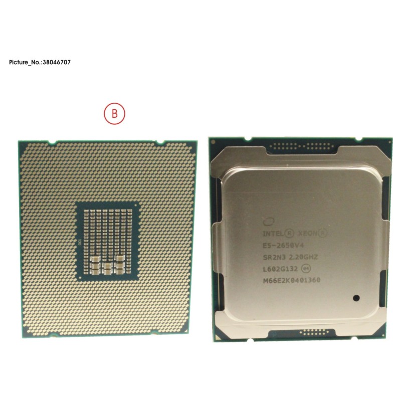 38046707 - CPU XEON E5-2650V4 2.2GHZ 105W