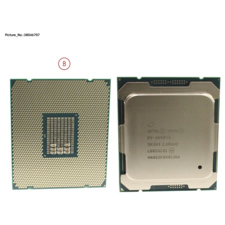 38046707 - CPU XEON E5-2650V4 2.2GHZ 105W