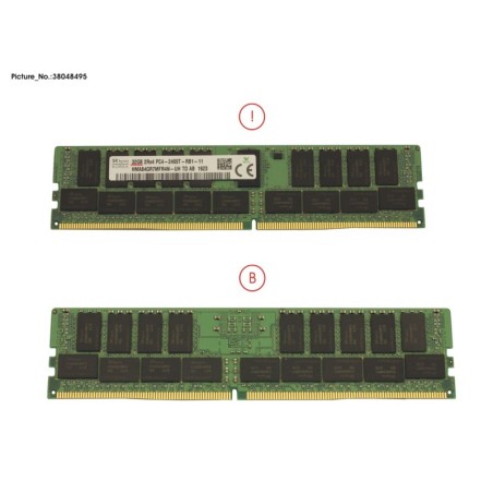 38048495 - MEMORY 32GB DDR4-2400R2 RG