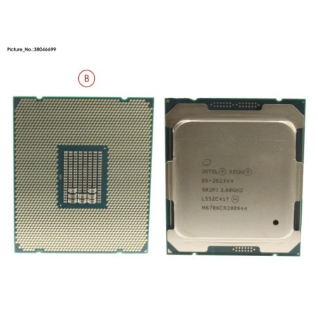 38046699 - CPU XEON E5-2623V4 2.6GHZ 85W