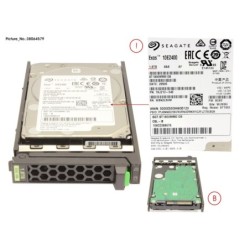 38064579 - HD SED SAS 12G 1.8TB 10K SFF 512E HP EP