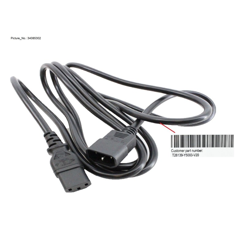 34085302 - CABLE POWER MONITOR C13C14 2.5M