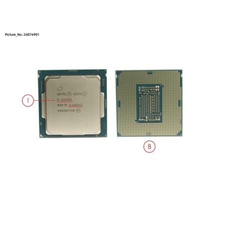 34076901 - CPU XEON E-2226G 3.4GHZ 80W