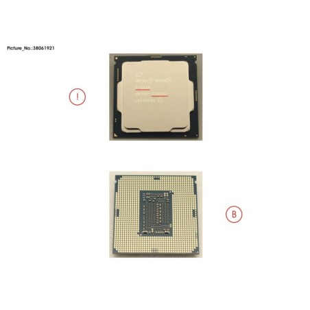38061921 - CPU XEON E-2134 3.5GHZ 71W
