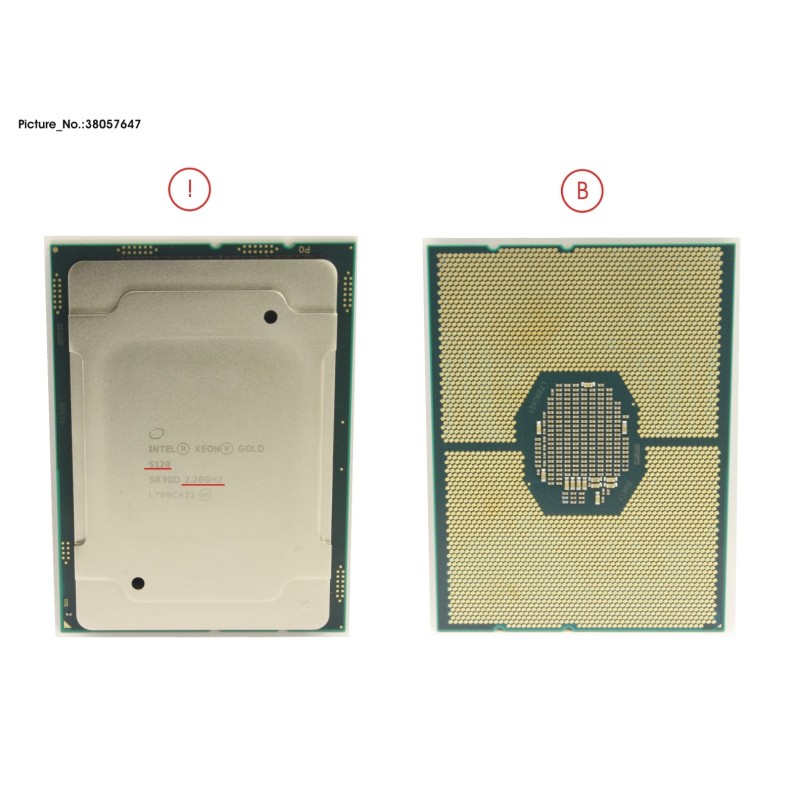 38057647 - CPU XEON GOLD 5120 2.2GHZ 105W