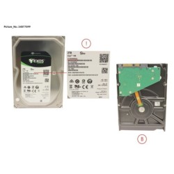 34077599 - HDD 2TB BC-SATA S3 7.2K 3.5