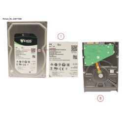 34077600 - HDD 4TB BC-SATA S3 7.2K 3.5