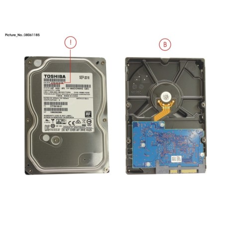 38061185 - HDD 1TB SATA S3 7.2K 3.5  64M