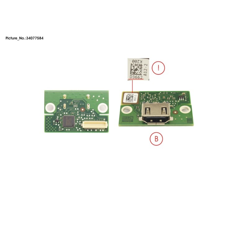 34077584 - I.O ADD-IN PORT HDMI