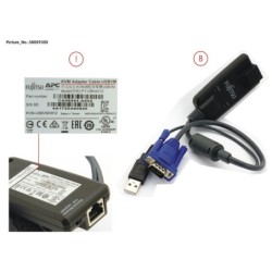 38059305 - CONSOLESWITCH KVM1116P ADAPT USB-VGA.VM