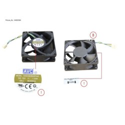 34083384 - FAN 80X80X25 AVC ADL GFL