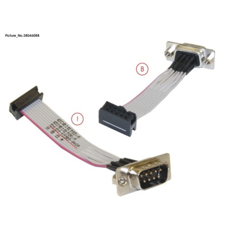 38046088 - CABLE SERIAL 95.2ND SERIAL PORT(REAR WAL