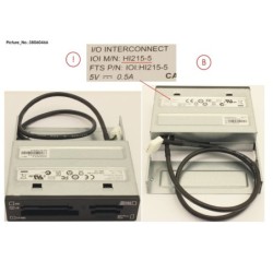 38060466 - MULTICARD READER W.O FRONT USB 3.5