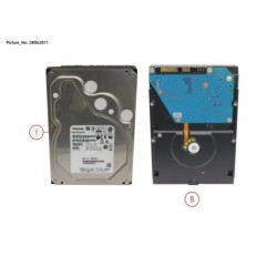38063071 - HD SATA 6G 4TB 7.2K NO HOT PL 3.5  BC