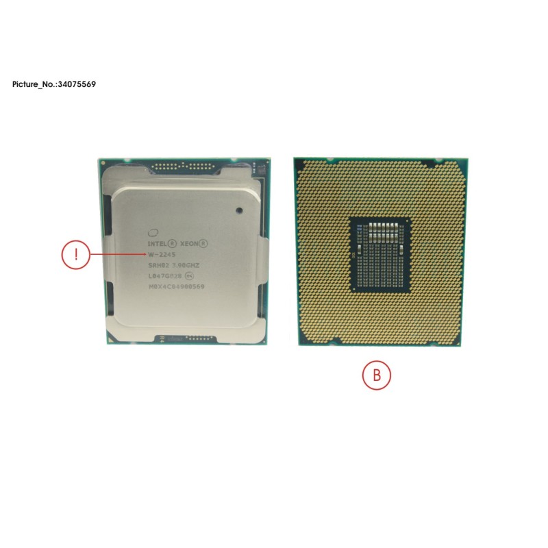 34075569 - CPU XEON W-2245 8C 3.9GHZ 155W