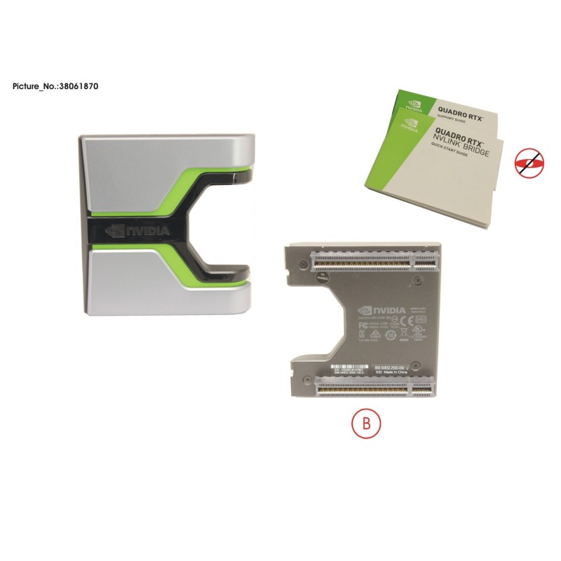 38061870 - NVIDIA LINK BRIDGE QUADRO RTX HB (3SLOT)