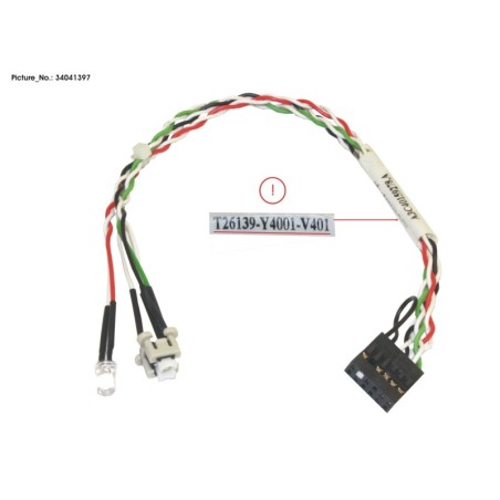 34041397 - CABLE ON.OFF SWITCH