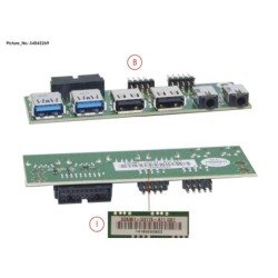 34042269 - FRONT I.O BOARD USB2+3.0+AUDIO