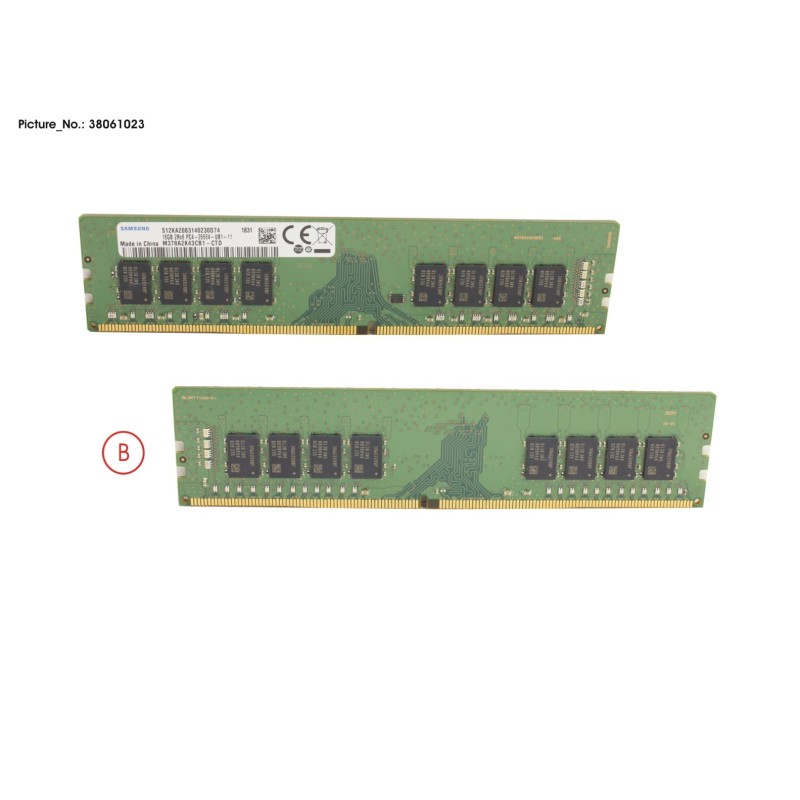 38061023 - MEMORY 16GB DDR4-2666 UD
