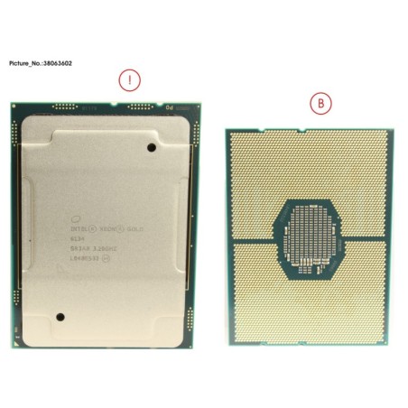 38063602 - CPU XEON GOLD 6134 3.2GHZ 130W