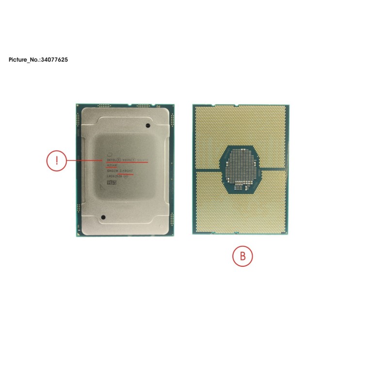 34077625 - CPU INTEL XEON SILVER 4214R 2.4GHZ 100W