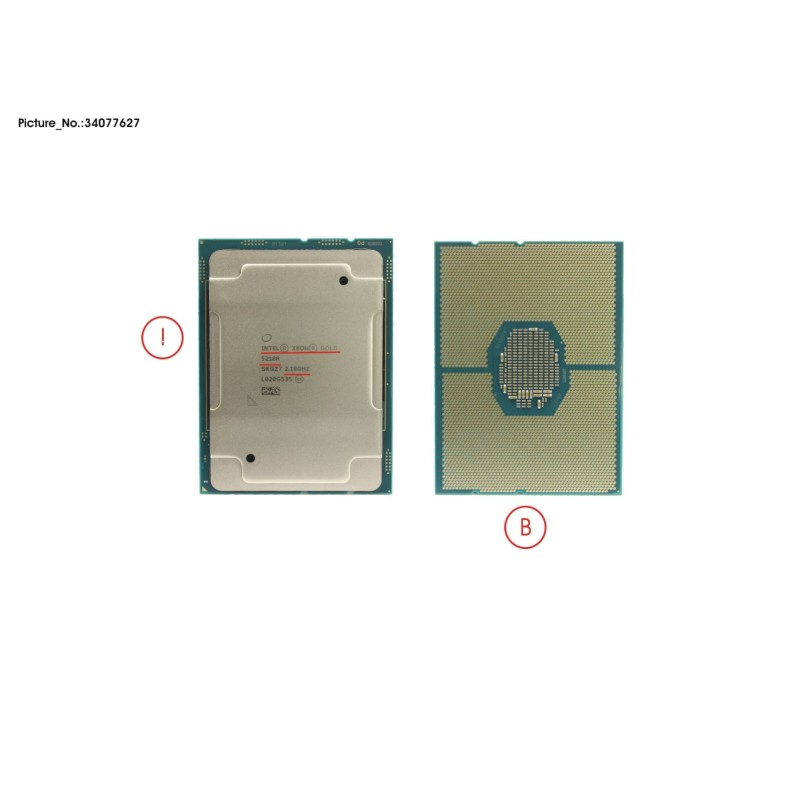 34077627 - CPU INTEL XEON GOLD 5218R 2.1GHZ 125W