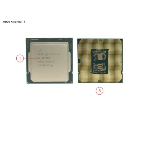 34080414 - CPU INTEL CORE I7-10700E 2.9GHZ 65W