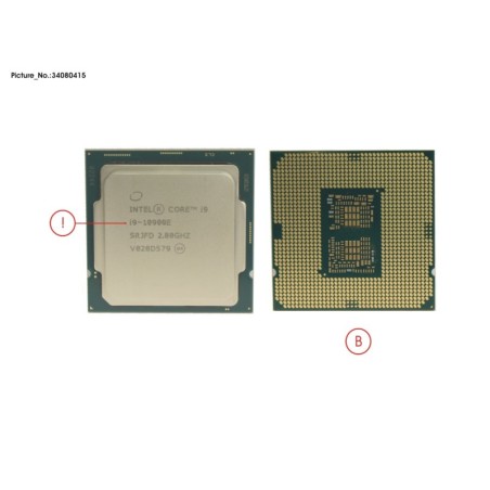 34080415 - CPU INTEL CORE I9-10900E 2.8GHZ 65W