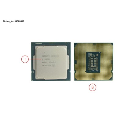 34080417 - CPU INTEL XEON W-1250 3.5 GHZ 80W