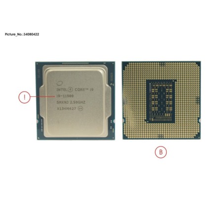34080422 - CPU INTEL CORE I9-11900 2.5GHZ 65W
