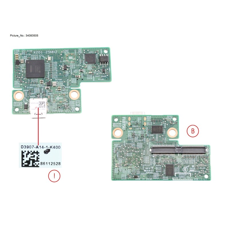 34083505 - I.O ADD-IN PORT THUNDERBOLT