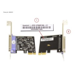 34081951 - I.O ADD-IN PARALLEL PORT CARD PCIEX1 FH