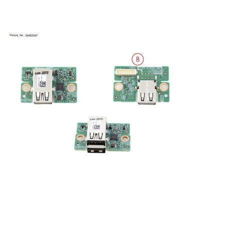 34083347 - I.O ADD-IN PORT 2X USB-A