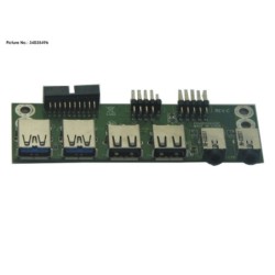 34035496 - FRONT I.O BOARD USB2+3.0+AUDIO