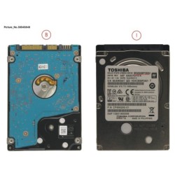 38045848 - SSHD 500GB 2.5 8GB S3.TOS 4K-AF (7MM)