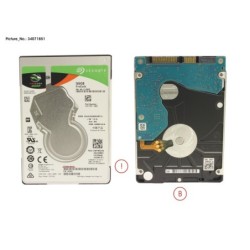 34071851 - SSHD 500GB 2.5 8GB S3.SGT 4K-AF (7MM)
