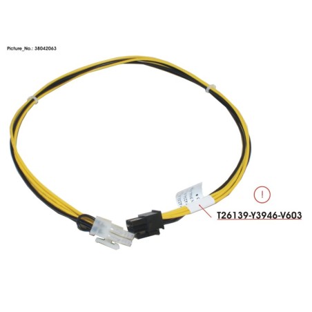 38042063 - CABLE GFX-PWR 6 8P