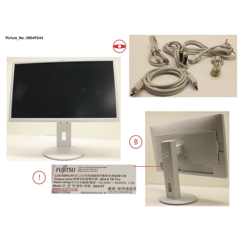 38049244 - DISPLAY B24-8-TE-PRO .YV9S