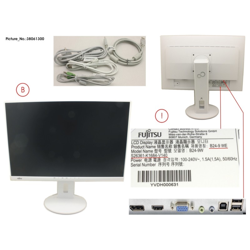38061300 - DISPLAY B24-9 WE .YVDH