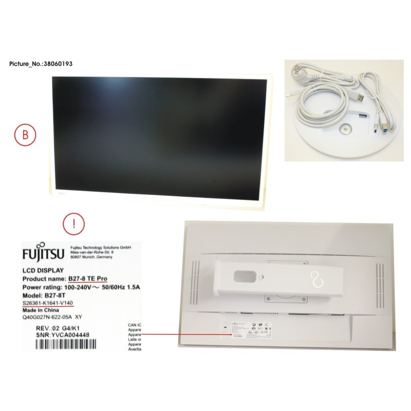 38060193 - DISPLAY B27-8-TE-PRO .YVCA