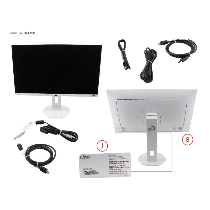 38066191 - DISPLAY B2711 TE FHD .YVJN