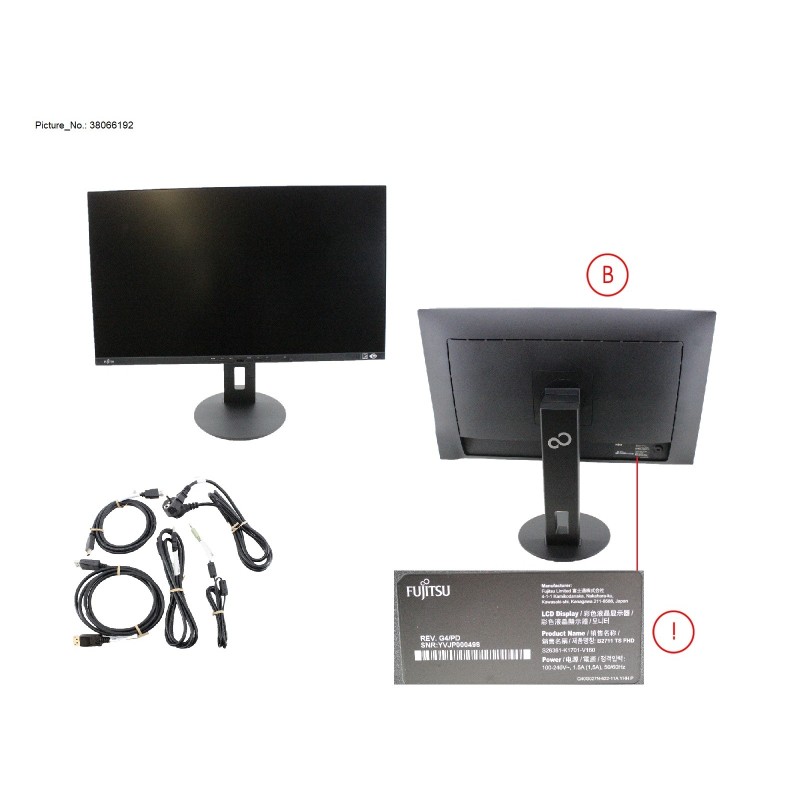 38066192 - DISPLAY B2711 TS FHD .YVJP