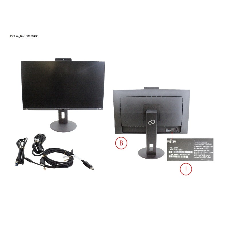 38066436 - DISPLAY DY P2711 TS CAM .YVJS