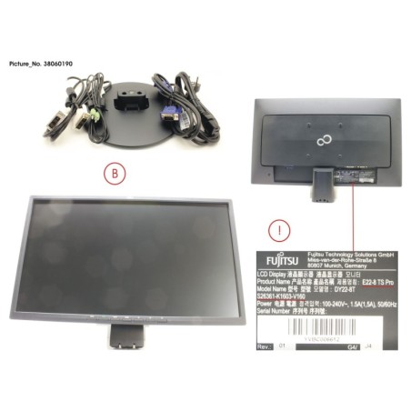 38060190 - DISPLAY E22-8 TS PRO. V1 .YVBC