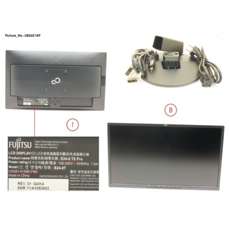 38060189 - DISPLAY E24-8 TS PRO .YVAX