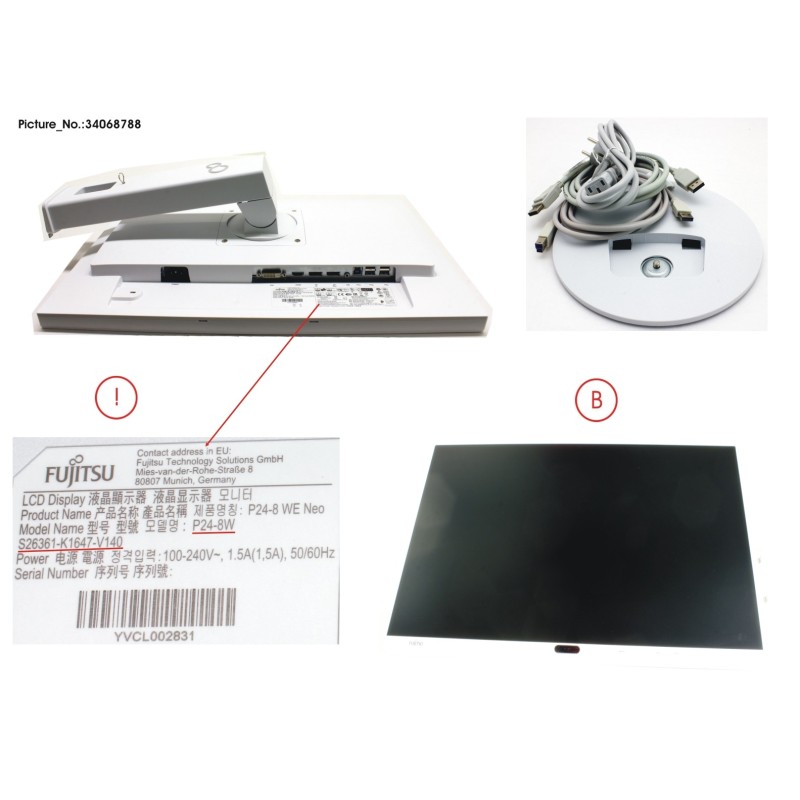 34068788 - DISPLAY P24-8 WE NEO .YVCL