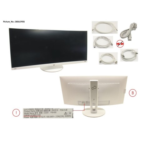 38063905 - DISPLAY P34-9 UE .YVFW