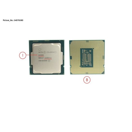 34078380 - CPU INTEL CELERON G5905 3.5 GHZ 58W