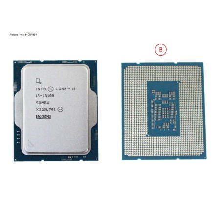 34084991 - CPU INTEL CORE I3-13100 3.4GHZ 60W