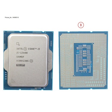 34085310 - CPU INTEL CORE I5-13400 2.5GHZ 65W